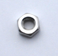 M3 Stainless Steel A2 hex nut - Metric DIN934 (set of 10)