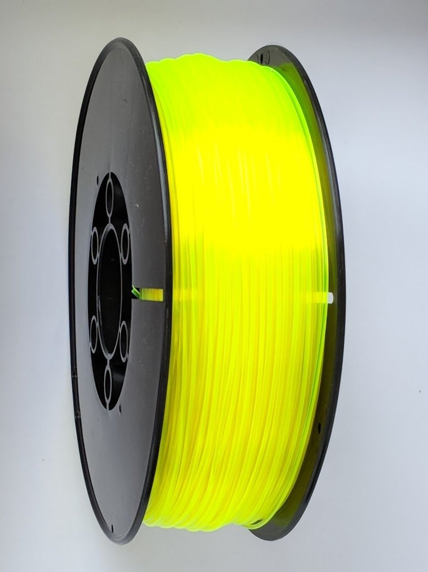 3D Printing Filament - 1.75mm PLA Neon Yellow 1kg