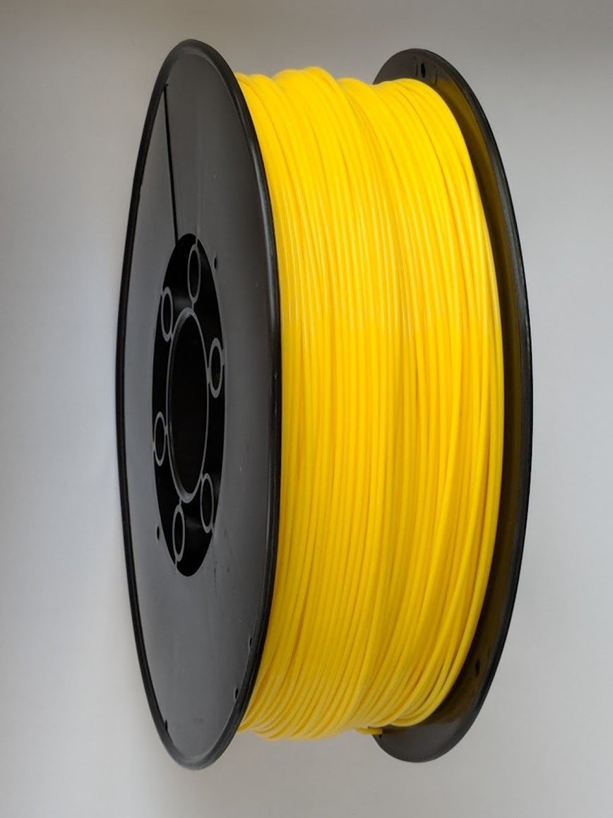 3D Printing Filament - 1.75mm PLA Yellow 1kg